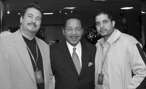 From left to right:  Director of Business Development Odenza - Casey Jones; President of Fitz Casino and Hotel - Don Bardon; Director of Marketing Odenza - Pav Sangha